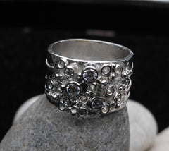 Sterling silver inspiration ring